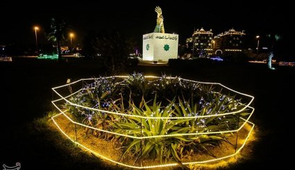 جشن عید غدیر در خیابانهای کیش + تصاویر