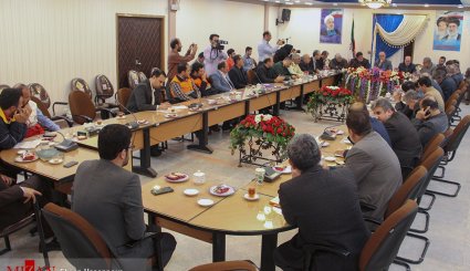 بازدید مسئولین استان گیلان از مناطق سیل زده در لنگرود
