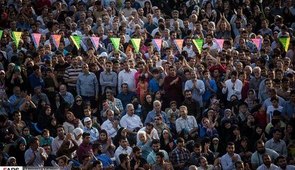 جشن بزرگ عید غدیر در میدان امام حسین ع
