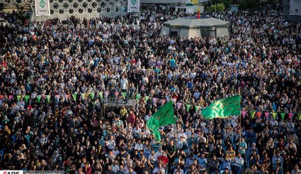 جشن بزرگ عید غدیر در میدان امام حسین ع
