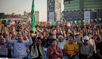 جشن بزرگ عید غدیر در میدان امام حسین ع
