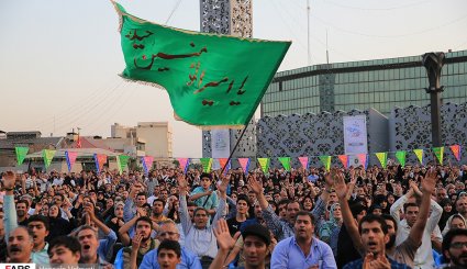 جشن بزرگ عید غدیر در میدان امام حسین ع
