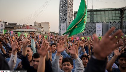 جشن بزرگ عید غدیر در میدان امام حسین ع

