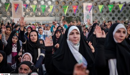 جشن بزرگ عید غدیر در میدان امام حسین ع
