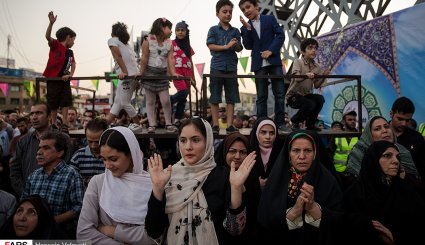 جشن بزرگ عید غدیر در میدان امام حسین ع
