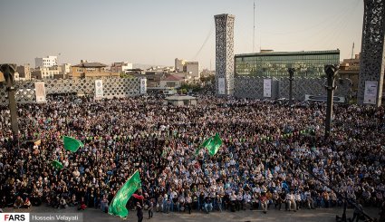 جشن بزرگ عید غدیر در میدان امام حسین ع
