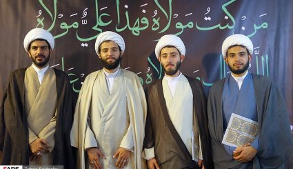 مراسم عمامه گذاری طلاب حوزه علمیه قم
