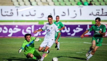 دیدار تیم منتخب پیشکسوتان فوتبال و تیم رسانه ورزش