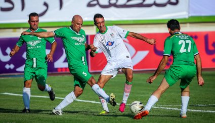 دیدار تیم منتخب پیشکسوتان فوتبال و تیم رسانه ورزش