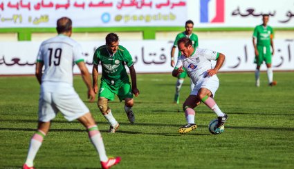 دیدار تیم منتخب پیشکسوتان فوتبال و تیم رسانه ورزش