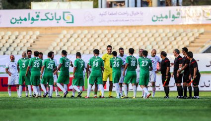 دیدار تیم منتخب پیشکسوتان فوتبال و تیم رسانه ورزش