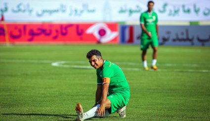 دیدار تیم منتخب پیشکسوتان فوتبال و تیم رسانه ورزش