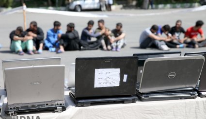 طرح سراسری برخورد با سارقان و مالخران شهر تهران + تصاویر