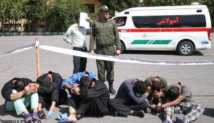 طرح سراسری برخورد با سارقان و مالخران شهر تهران + تصاویر