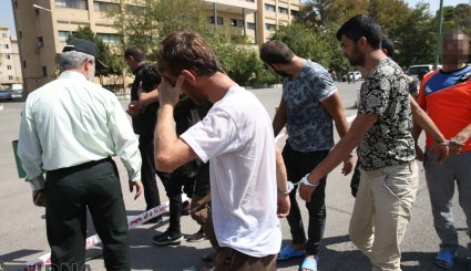 طرح سراسری برخورد با سارقان و مالخران شهر تهران + تصاویر