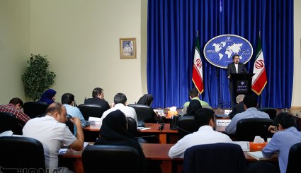نشست خبری سخنگوی وزارت خارجه + تصاویر