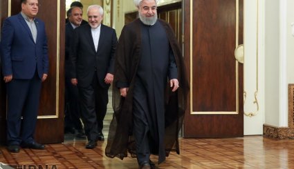 دیدار وزیر امور خارجه پاکستان با روحانی + تصاویر