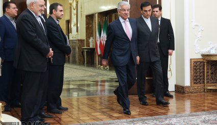 دیدار وزیر امور خارجه پاکستان با روحانی + تصاویر