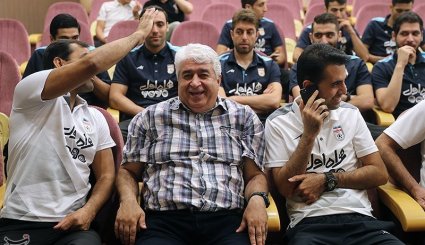 مراسم بدرقه تیم های ملی فوتسال بانوان و آقایان به مسابقات آسیایی داخل سالن