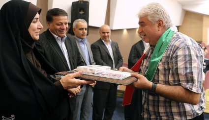 مراسم بدرقه تیم های ملی فوتسال بانوان و آقایان به مسابقات آسیایی داخل سالن