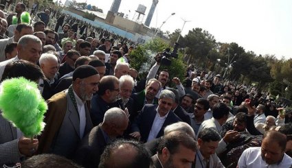 مراسم استقبال از خادمان و پیرغلامان حسینی در اصفهان به‌روایت تصویر