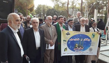 مراسم استقبال از خادمان و پیرغلامان حسینی در اصفهان به‌روایت تصویر