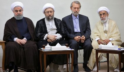 دیدار رئیس و اعضای دوره جدید مجمع تشخیص مصلحت نظام با مقام معظم رهبری