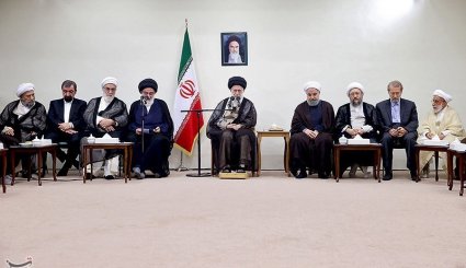 دیدار رئیس و اعضای دوره جدید مجمع تشخیص مصلحت نظام با مقام معظم رهبری