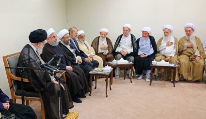 دیدار رئیس و اعضای دوره جدید مجمع تشخیص مصلحت نظام با مقام معظم رهبری