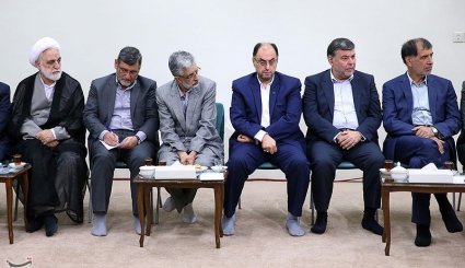 دیدار رئیس و اعضای دوره جدید مجمع تشخیص مصلحت نظام با مقام معظم رهبری