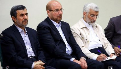 دیدار رئیس و اعضای دوره جدید مجمع تشخیص مصلحت نظام با مقام معظم رهبری