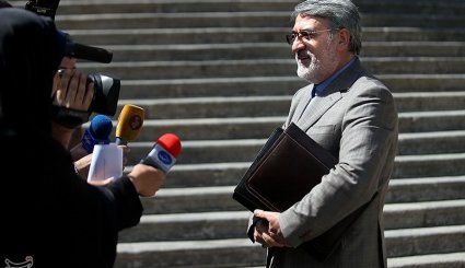 اعضای هیئت دولت در جمع خبرنگاران + تصاویر