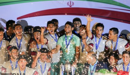 ایران قهرمان مسابقات فوتبال دانش آموزان آسیا