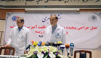 نشست خبری عمل جراحی موفقیت آمیز سرطان تیروئید