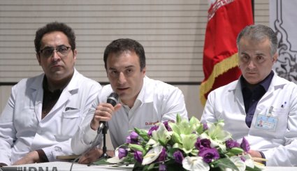 نشست خبری عمل جراحی موفقیت آمیز سرطان تیروئید