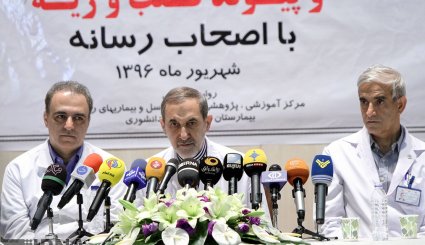 نشست خبری عمل جراحی موفقیت آمیز سرطان تیروئید