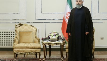 دیدار رئیس مجلس بلژیک با روحانی + تصاویر