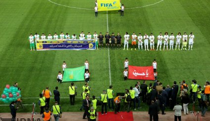 افتتاح ورزشگاه امام رضا ع / دیدار تیم های منتخب مشهد و کربلا

