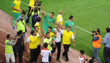 افتتاح ورزشگاه امام رضا ع / دیدار تیم های منتخب مشهد و کربلا

