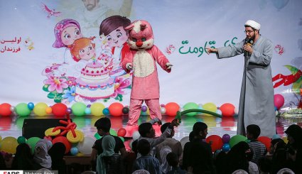 جشن تولد فرزندان شهدای مدافع حرم