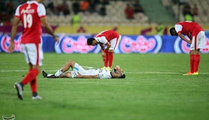دیدار تیم‌های فوتبال پرسپولیس و پیکان- تصاویر