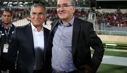 دیدار تیم‌های فوتبال پرسپولیس و پیکان- تصاویر