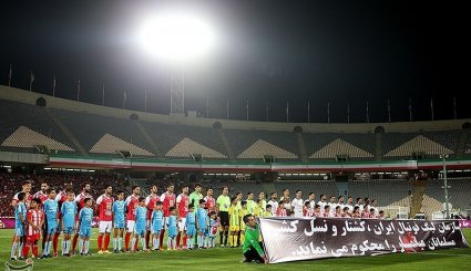 دیدار تیم‌های فوتبال پرسپولیس و پیکان- تصاویر