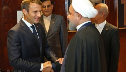 دیدار روسای جمهوری فرانسه و اتریش و نخست وزیر سوئد با روحانی در نیویورک