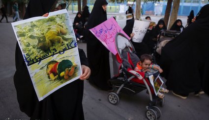 تجمع مادران و کودکان مشهدی در حمایت از مظلومان میانمار
