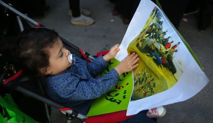 تجمع مادران و کودکان مشهدی در حمایت از مظلومان میانمار
