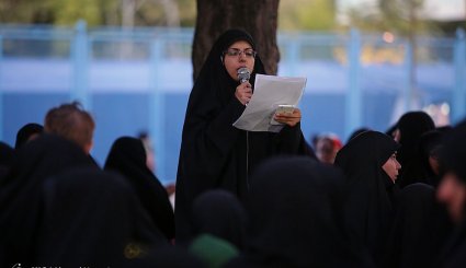 تجمع مادران و کودکان مشهدی در حمایت از مظلومان میانمار
