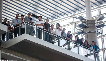 استقبال از تیم ملی والیبال