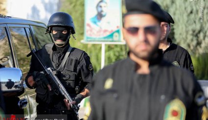 رزمایش نیروی انتظامی در اصفهان
