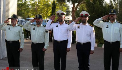 رزمایش نیروی انتظامی در اصفهان
